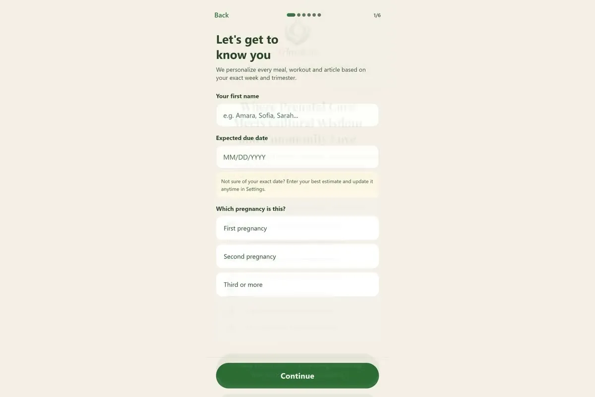 TriMaCare - Multilingual Pregnancy Platform